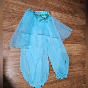 Jasmine 7/8 Costume Pants Bottoms Disney Store Halloween Dress Up Princess